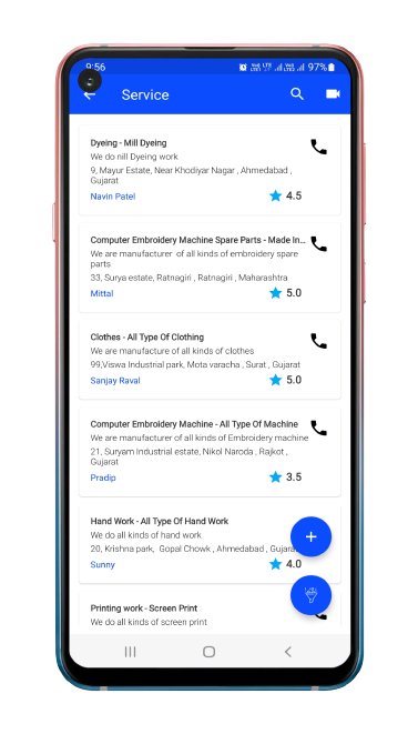EasyQck Business Service Listing